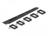 EAN 4043619664900 - DeLOCK 66490 accesorio de bastidor Panel pasacables con cepillo imagen 3