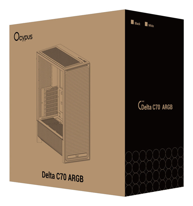 EAN 6977414882178 - Ocypus Delta C70 ARGB Midi Tower Negro imagen 9