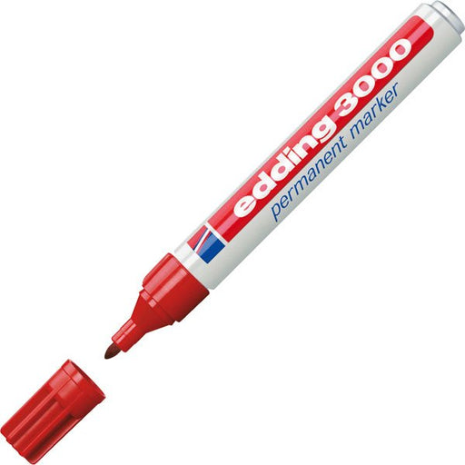 EAN 4004764427086 - Edding 3000 marcador permanente Rojo 10 pieza(s) imagen 1