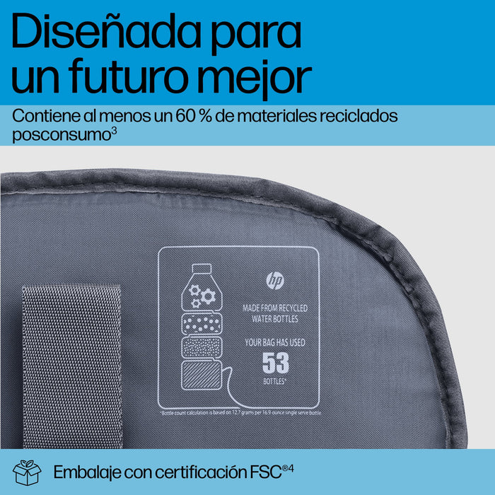 EAN 0198122966868 - HP Travel Plus 30 Liter 17 Laptop Backpack 43,9 cm (17.3") Azul imagen 6
