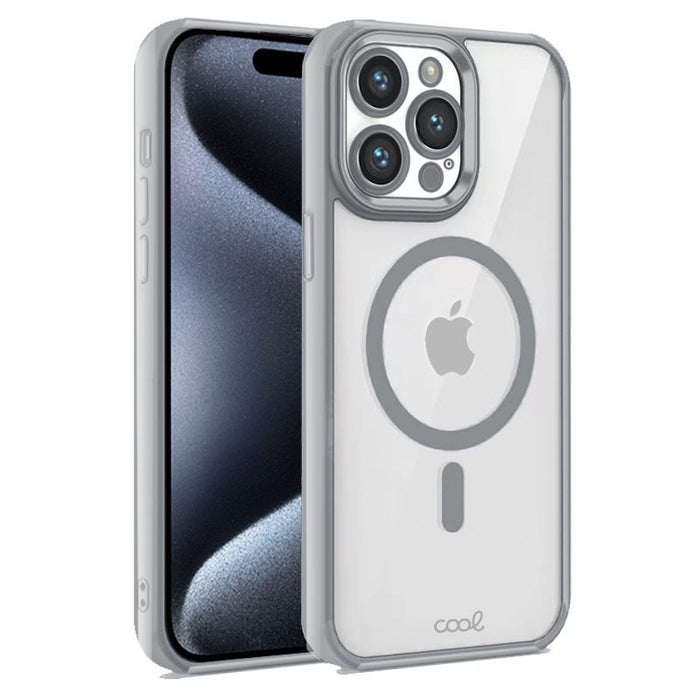 EAN 8434847074153 - COOL Accesorios COOL funda para teléfono móvil 15,5 cm (6.1") Plata, Transparente imagen 1