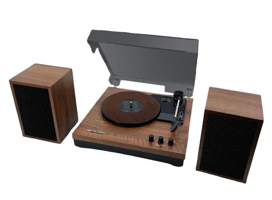 EAN 3700460208424 - Muse MT-108BT tocadisco Negro, Madera imagen 1
