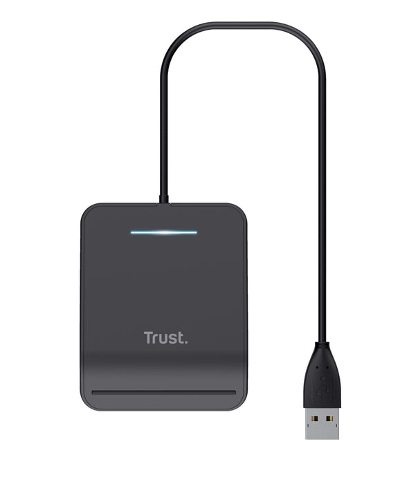 EAN 8713439238907 - Trust Primo lector de tarjeta inteligente Interior USB CardBus+USB 2.0 Negro imagen 5