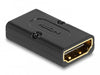EAN 4043619600199 - DeLOCK 60019 cambiador de género para cable Negro imagen 1