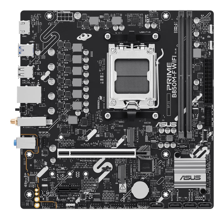 EAN 4711636260176 - ASUS PRIME B850M-F WIFI AMD B850 Zócalo AM5 micro ATX imagen 1