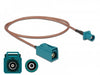 EAN 4043619900046 - DeLOCK 90004 cable coaxial RG-316/U Beige, Azul imagen 1