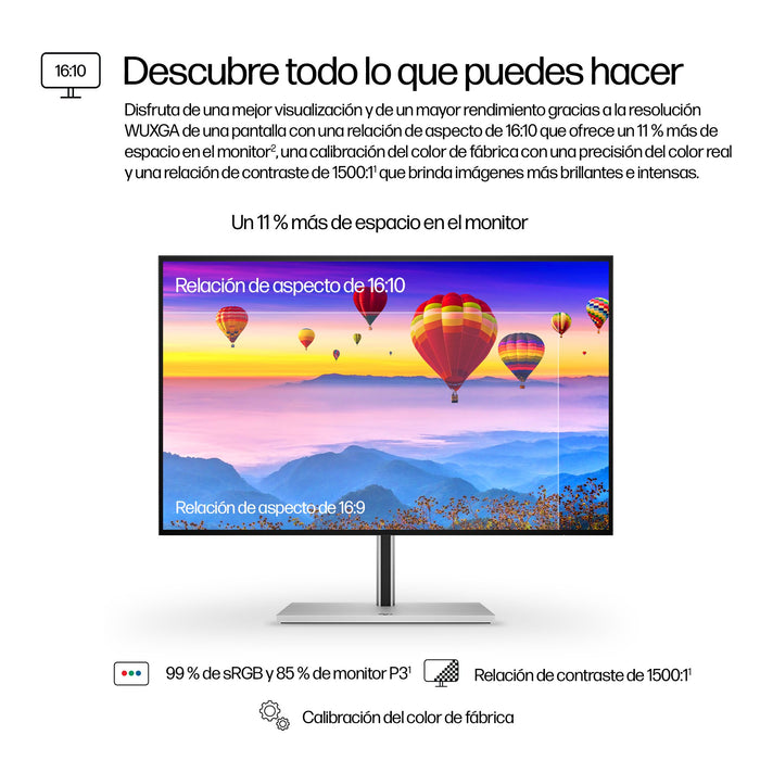 EAN 5715063476246 - HP Series 7 Pro 24 inch WUXGA USB-C Monitor - 724pu pantalla para PC 61 cm (24") 1920 x 1200 Pixeles LCD  imagen 6