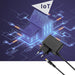EAN 5901878524016 - Qoltec 52401 adaptador e inversor de corriente Interior 12 W Negro imagen 3