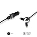 EAN 8436586740764 - SUBBLIM SUB-CHG-4CC002 cargador de dispositivo móvil Universal Negro Encendedor de cigarrillos Carga rápi imagen 10