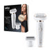 EAN 4210201234746 - Braun Silk-épil 9 81688635 depiladora 40 pinzas Blanco, Oro imagen 1
