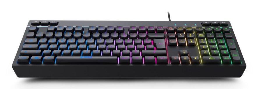 EAN 3760170884813 - Urban Factory MGK05UF teclado Hogar USB AZERTY Francés Negro imagen 6