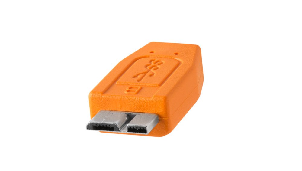 EAN 0818307010147 - Tether Tools CU5454 cable USB USB 3.2 Gen 1 (3.1 Gen 1) 4,6 m USB A Micro-USB B Naranja imagen 2