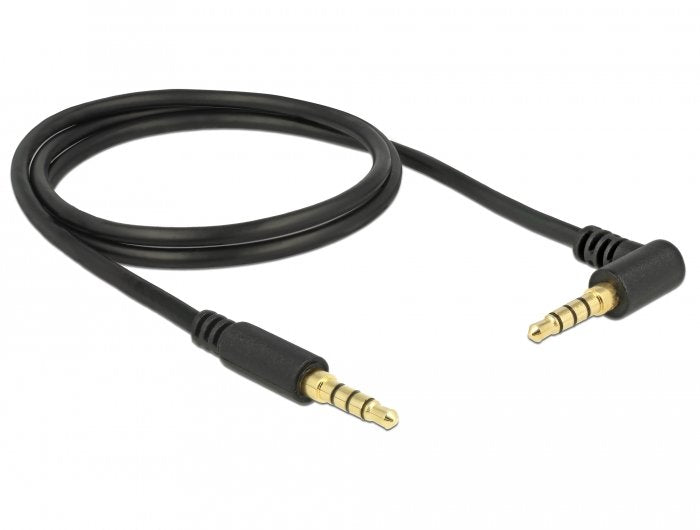 EAN 4043619856107 - DeLOCK 85610 cable de audio 1 m 3,5mm Negro imagen 2