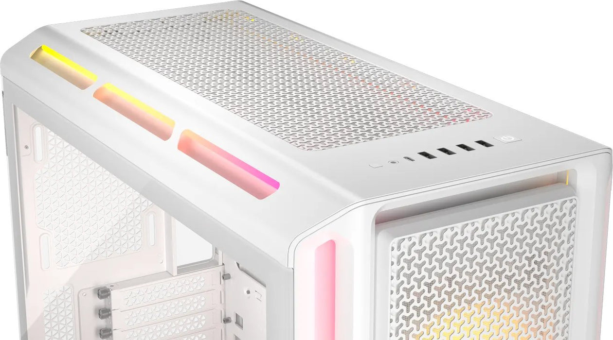 EAN 0840440487746 - Corsair iCUE LINK 5000T LX RGB Midi Tower Blanco imagen 2