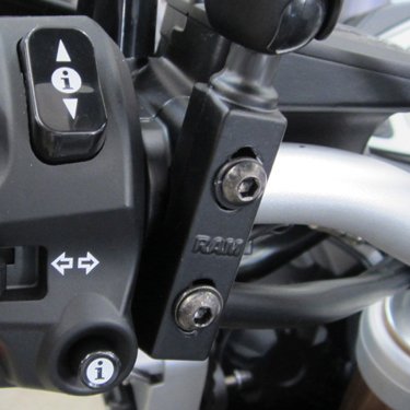 EAN 793442130915 - RAM Mounts RAM-B-309-1U kit de montaje Negro Aluminio, Caucho imagen 3