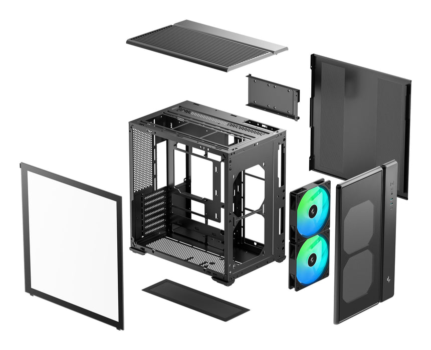 EAN 6933412765783 - DeepCool CG590 MESH 2F Midi Tower Negro imagen 11