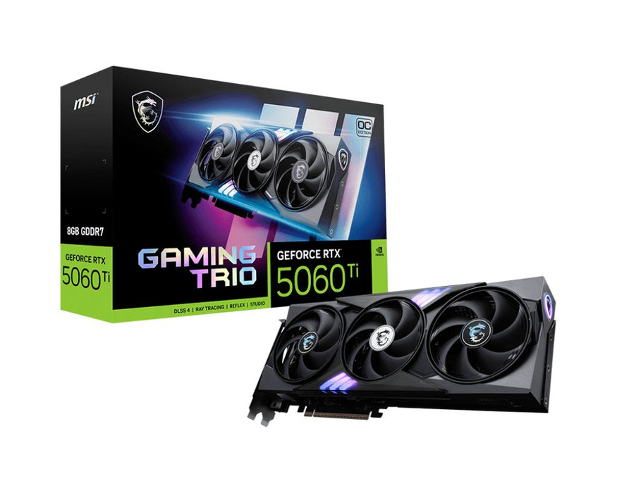 EAN 4711377341394 - MSI GeForce RTX 5060 Ti 8G GAMING TRIO OC NVIDIA 8 GB GDDR7 imagen 1