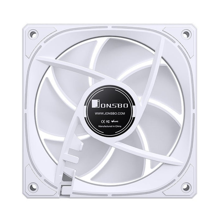 EAN 6970620553481 - Jonsbo FR-505W sistema de refrigeración para ordenador Carcasa del ordenador Ventilador 12 cm Blanco 1 pi imagen 10