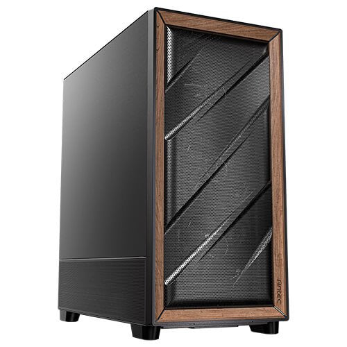 EAN 0761345101776 - Antec FLUX SE Midi Tower Negro, Madera imagen 1
