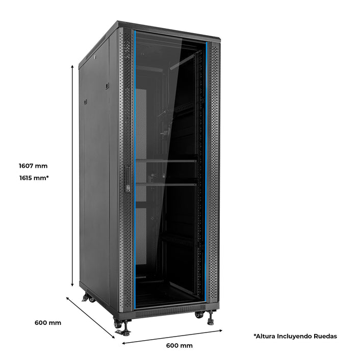 EAN 6940533543848 - aiten data AI6632 Rack o bastidor independiente Negro imagen 12