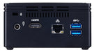EAN 4719331216719 - GIGABYTE GB-BACE-3160 PC/estación de trabajo barebone 0,69 l tamaño PC Negro J3160 1,6 GHz imagen 3