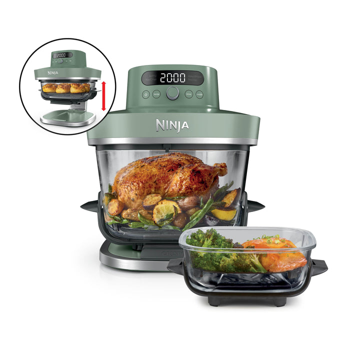 EAN 0622356386944 - Ninja AS090EUGN freidora Sencillo 5,7 L Independiente 2000 W Freidora de aire caliente Verde imagen 2