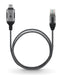 EAN 4040849744044 - Goobay 74404 cambiador de género para cable USB 3.1 type A RJ45 Negro, Plata imagen 5