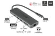 EAN 4014619881529 - Alcasa HUB-C001A hub de interfaz USB Tipo C 5000 Mbit/s Antracita imagen 2