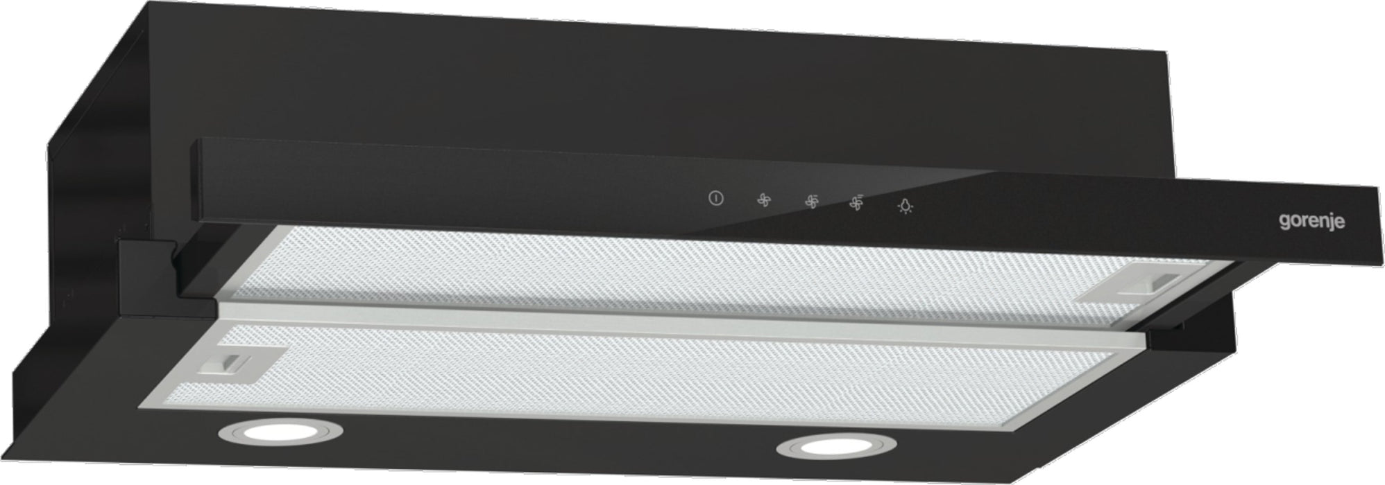 EAN 3838782388484 - Gorenje TH64E4BG Semintegrada (extraíble) Negro 450 m³/h imagen 1