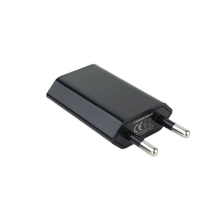 EAN 8433281010123 - Nanocable 10.10.2002 cargador de dispositivo móvil Universal Negro Corriente alterna Interior imagen 1