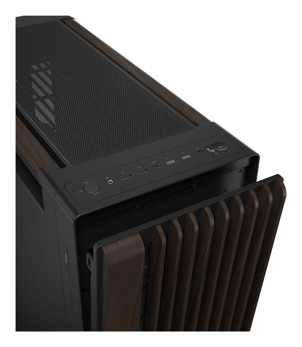 EAN 4711636014281 - ASUS ProArt PA602 Wood Edition Modern Black - Metal Panel Midi Tower Negro, Madera imagen 10