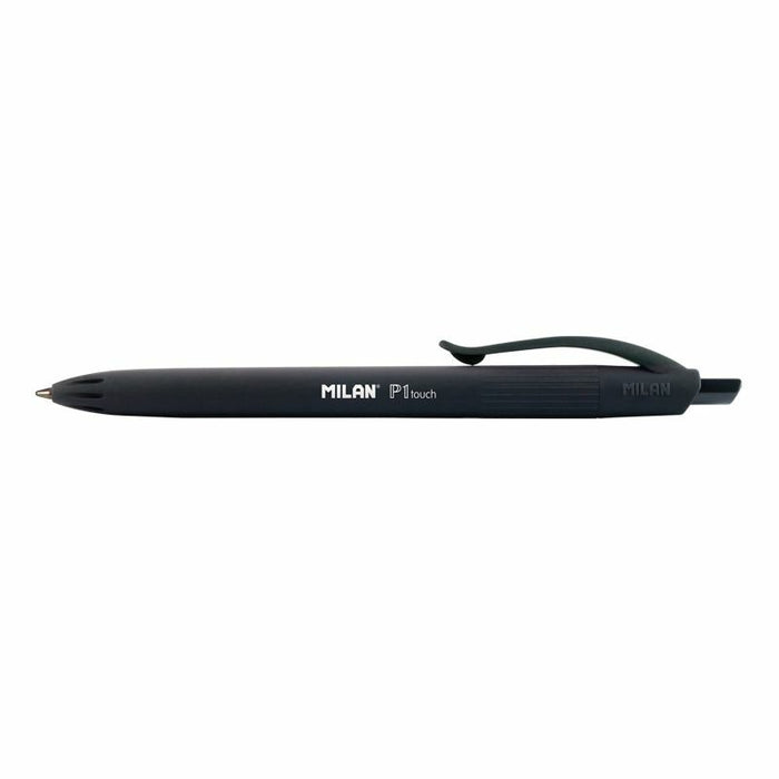 EAN 8411574036623 - Milan P1 Negro Bolígrafo de punta retráctil con pulsador Medio 25 pieza(s) imagen 1