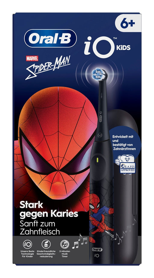 EAN 8700216932820 - Oral-B iO Kids Spiderman Niño Cepillo dental giratorio Negro imagen 2