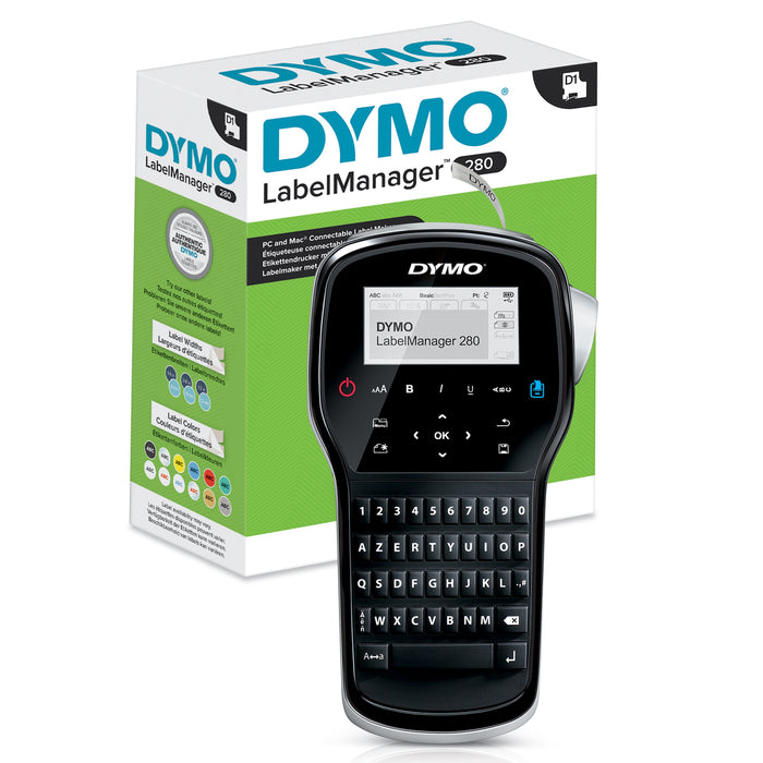 EAN 3501170968956 - DYMO LabelManager 280™ AZY impresora de etiquetas Transferencia térmica 180 x 180 DPI 15 mm/s D1 imagen 1