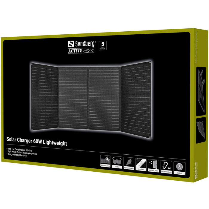 EAN 5705730421433 - Sandberg 421-43 cargador de dispositivo móvil Universal Negro Solar Exterior imagen 9