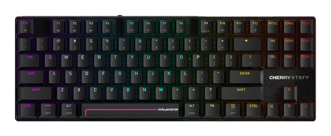 EAN 4025112121166 - CHERRY MX 8.2 Pro TMR Wireless teclado Juego USB + RF Wireless + Bluetooth QWERTY Internacional de EE.UU. imagen 1