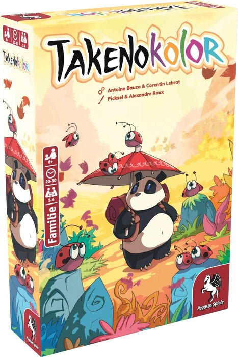 EAN 4250231741814 - Pegasus Spiele Takenokolor 30 min Juego de mesa Familia imagen 1
