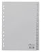 EAN 4005546665122 - Durable 652310 lengüeta de índice Separador numérico con pestaña Polipropileno (PP) Gris imagen 1