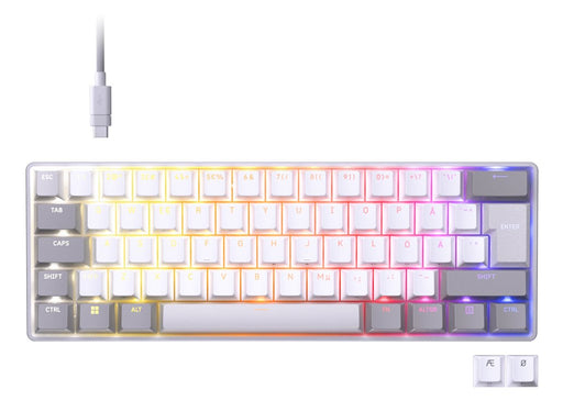EAN 840440417309 - Corsair CLIPPER PRO MINI 60 teclado Juego USB QWERTY Inglés de EE. UU. Blanco imagen 1