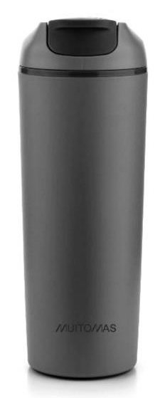 EAN 8021735212355 - Muitomas NFDBOTTLE450BK bidón de agua Uso diario 450 ml Polipropileno (PP) Negro imagen 1