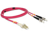 EAN 4043619846856 - DeLOCK LC - ST, 1m Cable de fibra óptica e InfiniBand Violeta imagen 2