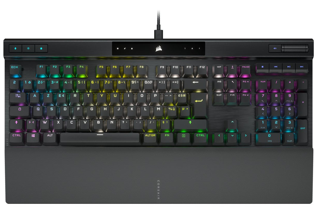 EAN 840006660132 - Corsair K70 RGB PRO teclado Juego USB AZERTY Francés Negro imagen 1