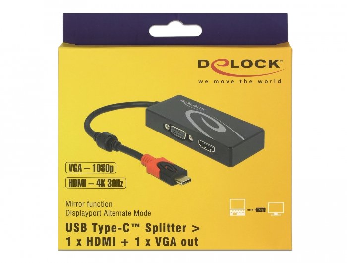 EAN 4043619877300 - DeLOCK 87730 Adaptador gráfico USB 3840 x 2160 Pixeles Negro imagen 3