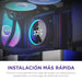 EAN 5056547204161 - NZXT Kraken Elite 280 RGB Procesador Sistema de refrigeración líquida todo en uno 14 cm Negro 1 pieza(s) imagen 14