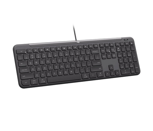EAN 5099206129986 - Logitech Signature Slim Wired K620 For Business teclado Universal USB QWERTY Portugués Grafito imagen 2
