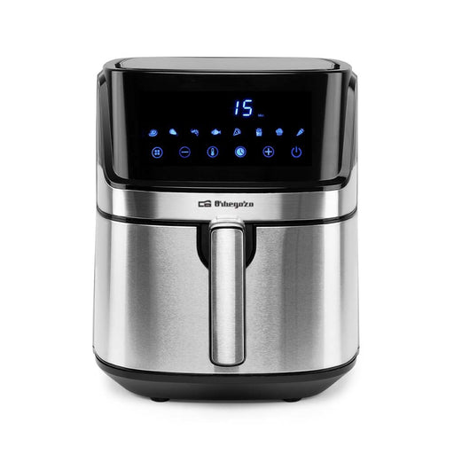 EAN 8435568403697 - Orbegozo FDR 67 freidora Sencillo 5,5 L Independiente 1700 W Freidora de aire caliente Negro, Acero inoxi imagen 1