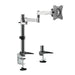 EAN 4052792054194 - LogiLink BP0076 soporte para monitor 68,6 cm (27") Escritorio Negro, Acero inoxidable imagen 1