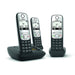 EAN 4250366857251 - Gigaset A690A Trio Teléfono DECT/analógico Identificador de llamadas Negro imagen 1