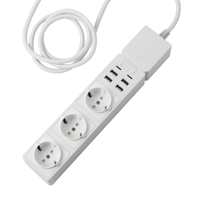 EAN 4717964703538 - Edimax SP-1123WT base múltiple 1,5 m 3 salidas AC Interior Blanco imagen 2