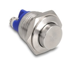 EAN 4043619220397 - DeLOCK 22039 interruptor eléctrico Interruptor pulsador 2P Blanco imagen 1